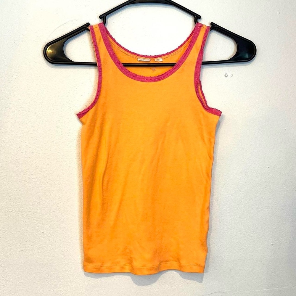 orange & hot pink baby tank🌺🌺
